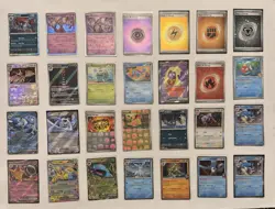 POKEMON 28 CARD LOT SQUIRTLE VENUSAUR BLASTOISE MEWTWO MAGIKARP 151 WHITE FLARE - Image 1