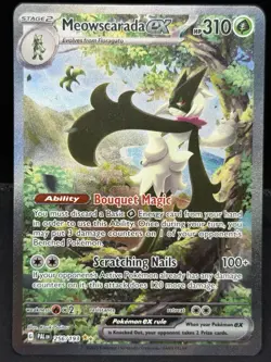 Meowscarada ex #256/193 SV02: Paldea Evolved Pokemon - Image 1