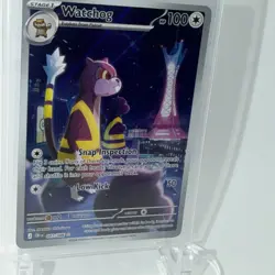 POKEMON TCG WATCHOG 097/086 CHAOS RISING IR ILLUSTRATION RARE HOLO (2G) - Image 4