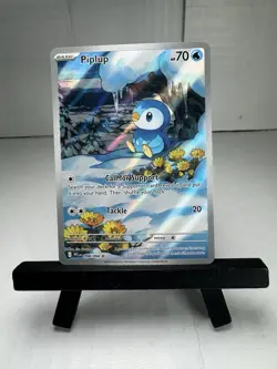 Piplup 098/094 - Pokemon Phantasmal Flames - Illustration Rare (NM)+ - Image 1