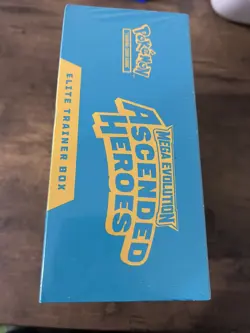 Pokemon Mega Evolution Ascended Heroes Elite Trainer Box ETB Factory Sealed - Image 5
