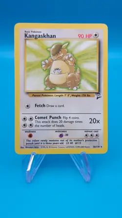 2000 Pokemon TCG - Kangaskhan - Base Set 2 26/130 NM - Image 1