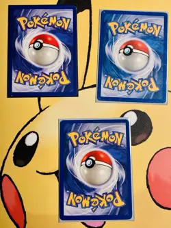 Team Rocket Dark Flareon Dark Jolteon Dark Vaporeon Lot of 3 Pokemon TCG - Image 2