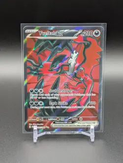 YVELTAL EX 105/088 - Pokemon Perfect Order Ultra Rare NM - - Image 1