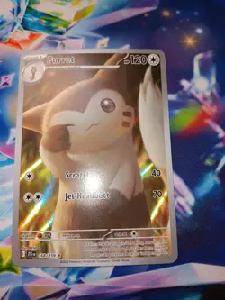 Pokemon TCG Furret Journey Together Illustration Rare 168/159 - Image 2