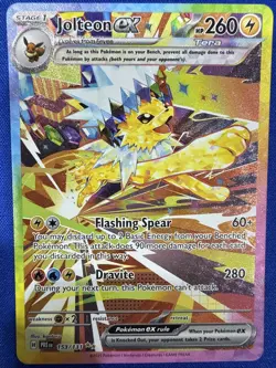 Jolteon ex - 153/131 - Pokemon Prismatic Evolutions Special Illustration Rare - Image 1