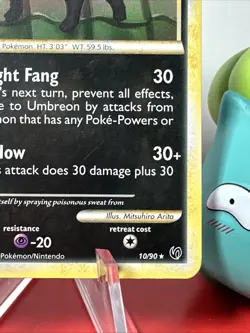 Pokemon Umbreon 10/90 HGSS Undaunted Non-Holo Rare - Image 4