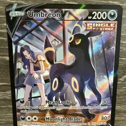 Umbreon V Trainer Gallery #TG22 2022 Pokemon SWSH Brilliant Stars - Image 3