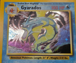 Vintage Pokemon Gyarados 6/102 Holo Base 1999 NM - Image 2