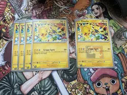 Pokemon Tcg Worlds Celebration 2025 Winner Pikachu Promo Card + 4 Base Art - Image 1