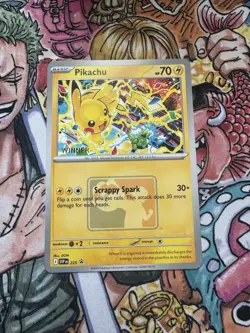 Pokemon Tcg Worlds Celebration 2025 Winner Pikachu Promo Card + 4 Base Art - Image 3