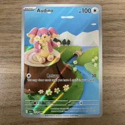 Audino 151/086 Rare Black Bolt Illustration Rare NM/M Pokemon TCG - Image 1