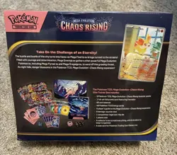 Pokemon Mega Evolution Chaos Rising Elite Trainer Box ETB New Factory Sealed - Image 2