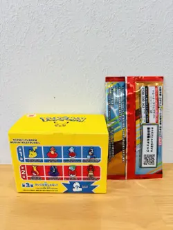 McDnald's × Pokemon Card Game MEGA Promo Pikachu + Random Card w/ Pikachu Toy - Image 2