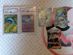 Pokemon Card Lot Full Art PSA 9 Venusaur EX Ponyta Giovanni Quaxwell Misprint - Image 1