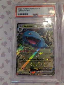 Pokemon Card Lot Full Art PSA 9 Venusaur EX Ponyta Giovanni Quaxwell Misprint - Image 3