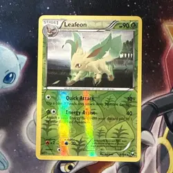 Pokemon Card - Dark Explorers 6/108 - LEAFEON (reverse holo) - NM/Mint - Image 1