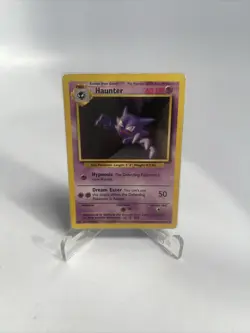 Haunter Base Set 29/102 Uncommon Pokemon Card Unlimited MP - Image 1
