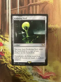 Sculpting Steel 247 Universes Beyond: Warhammer 40,000 Magic: The Gathering NM - Image 1