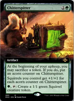 Chitterspitter (Extended Art) 460 Rare Modern Horizons 2 MTG NM - Image 1