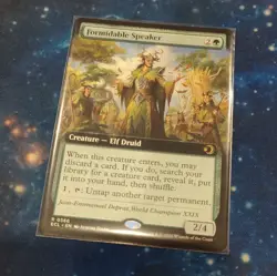 Formidable Speaker (Extended Art) Lorwyn Eclipsed Regular - Image 1