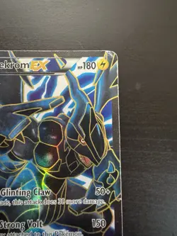 Zekrom EX 97/99 Full Art Black & White Next Destinies Pokemon Card HP DMG - Image 3