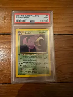 Pokemon PSA - Crobat 1 Edition Neo Revelation - Image 1