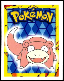 POKEMON SERIES 1, MERLIN TOPPS STICKER # 79, SLOWPOKE, YEAR 1999 - Image 1