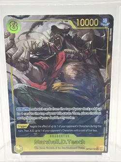 Marshall.D.Teach OP16-119 (SEC Alternate Art) - One Piece The Time of Battle - Image 1