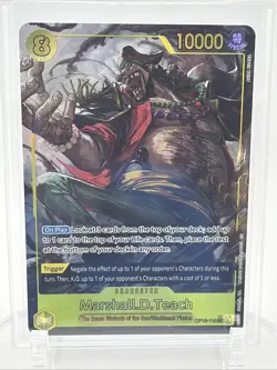 Marshall.D.Teach OP16-119 (SEC Alternate Art) - One Piece The Time of Battle - Image 4