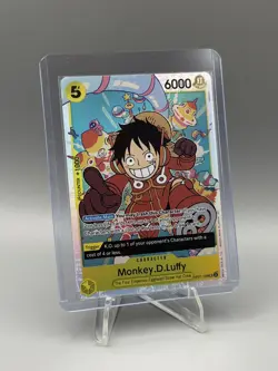 Monkey.D.Luffy OP07-109 - One Piece TCG - SR Super Rare NM English Foil - Image 1