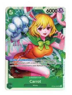 Carrot OP08-023 SR Foil One Piece Premium Booster -The Best- Vol. 2 NM - Image 1