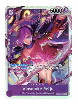 Vinsmoke Reiju EB03-031 SR Foil One Piece Extra Booster: Heroines Edition NM - Image 1