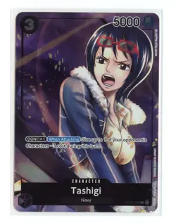 Tashigi (Box Topper) OP02-105 C Foil One Piece Paramount War English NM - Image 1