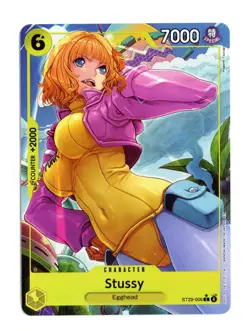 Stussy (Full Art) ST29-006 C Foil One Piece Starter Deck 29: Egghead Eng NM - Image 1