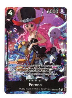 Perona (Alternate Art) EB03-045 SR Foil Extra Booster: One Piece Heroines NM - Image 1