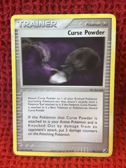 Curse Powder 80/115 - EX Unseen Forces Pokemon Card TCG DMG - Image 1