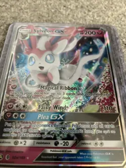Sylveon GX 92A/145 Guardians Rising Ultra Rare Holo Promo Pokemon Card - Image 5