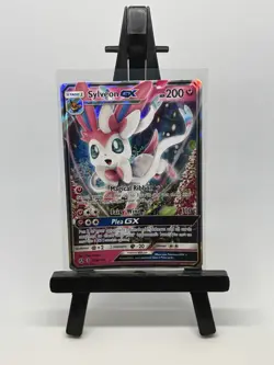 Pokemon TCG Sylveon GX Guardians Rising Holo Card 92a/145 - Image 1