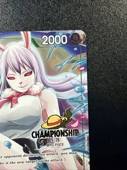 Carrot P-070 Championship 25-26 Event Pack Stamped Promo One Piece Card V - Image 3