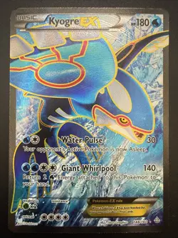 Kyogre EX 148/160 XY Primal Clash Full Art Holo Ultra Rare Pokemon Card 2015 - Image 1