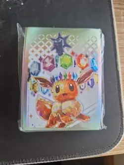 Pokemon TCG: Prismatic Evolutions Eevee Card Sleeves : Standard Size - Image 1