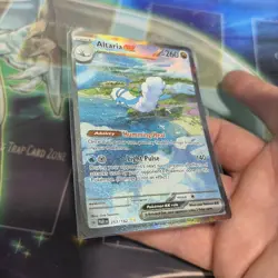 Pokemon TCG Altaria EX Holo Card Sv04: Paradox Rift 253/182 NM - Image 4