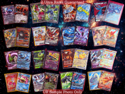 Pokemon Card Lot 50 HOLOS/R HOLOS & 2 Ultra Rares: V/VMAX/EX/GX/FA (52)!!!! - Image 2