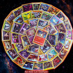 Pokemon Card Lot 50 HOLOS/R HOLOS & 2 Ultra Rares: V/VMAX/EX/GX/FA (52)!!!! - Image 3