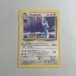 Pokemon TCG 1999 Base Set Card -- Dragonair 18/102 - Image 1