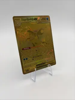 Chaos Rising Mega Greninja EX Gold Full Art Card Mega Hyper Rare 122/086 Pokemon - Image 4