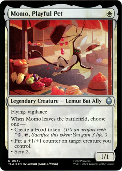 Momo, Playful Pet (Foil) - 0030 - Avatar: The Last Airbender TLA - MTG - NM/M - Image 1