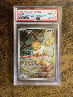 Eevee 173 Sv: Scarlet & Violet Promo Cards Holo PSA 10 - Image 1