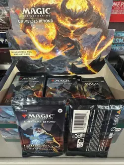 MTG Lord of the Rings Tales Of Middle Earth Set Booster Pack Sealed x 2 - Image 1